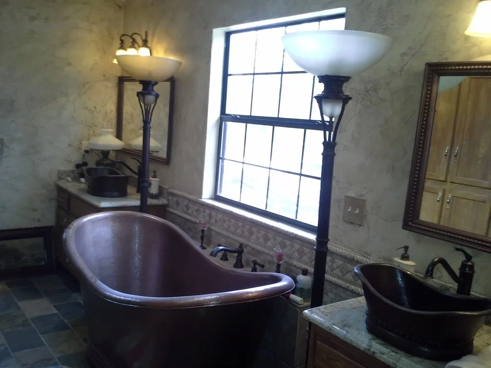 Mediterranean-Inspired Bathroom by J&K Construction - Photo 2
