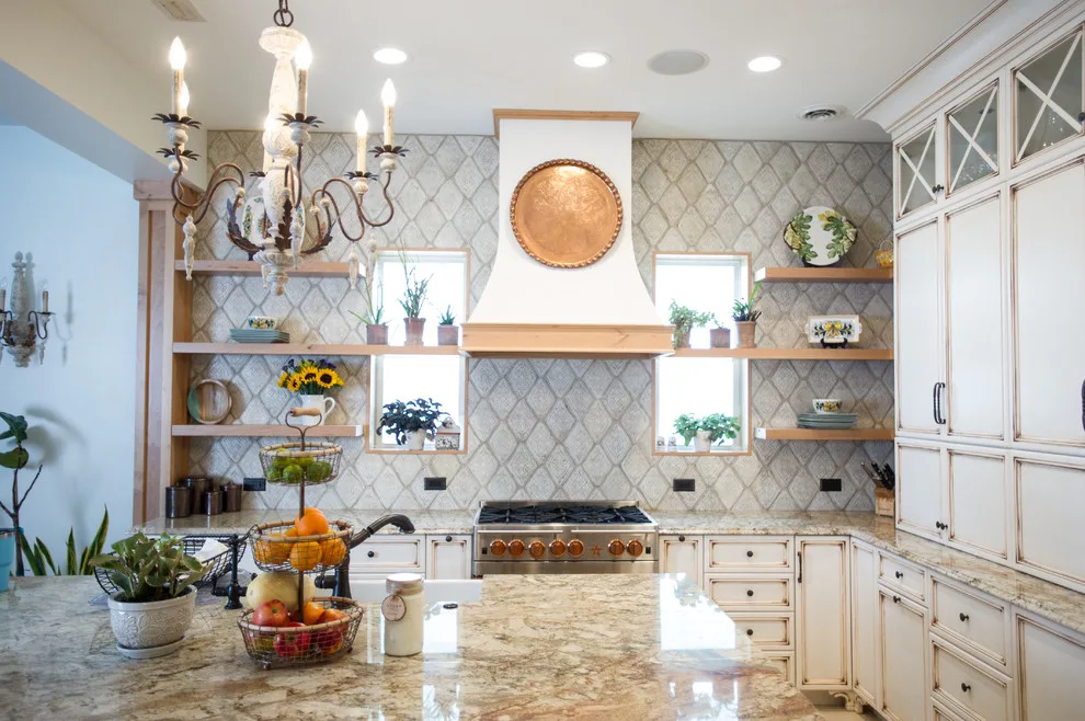 Mediterranean Villa Culinary Space by Bekah Wagner Design - Photo 6