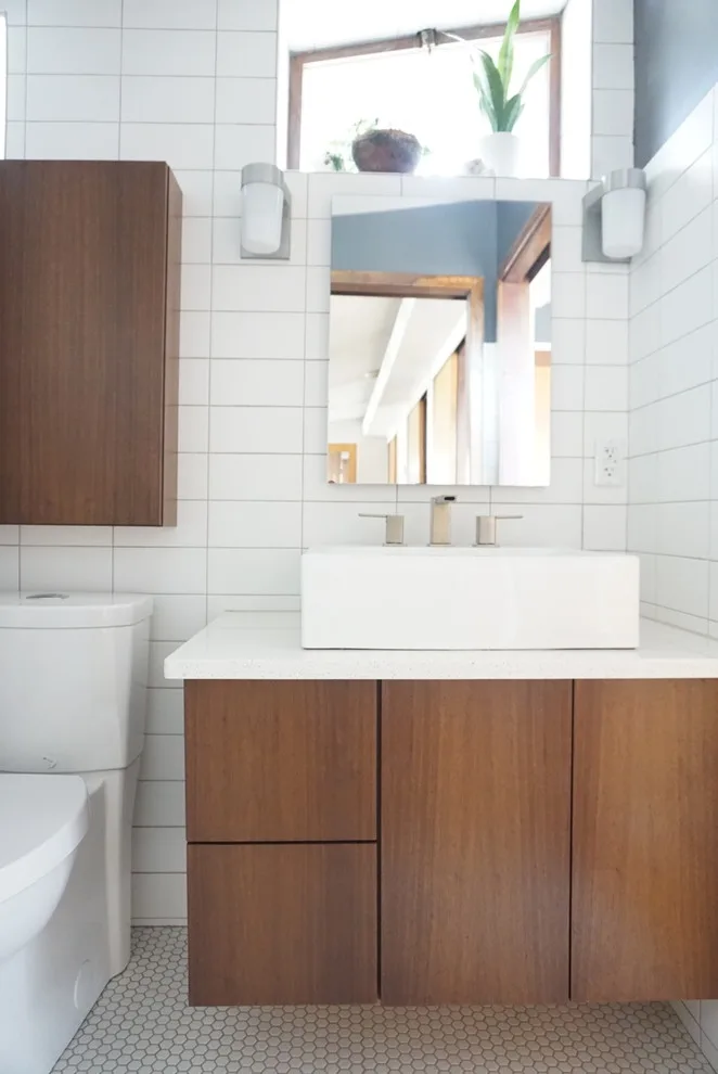 Mid-Century Bathroom Remodel by Affordable Kitchens & Baths - Photo 2