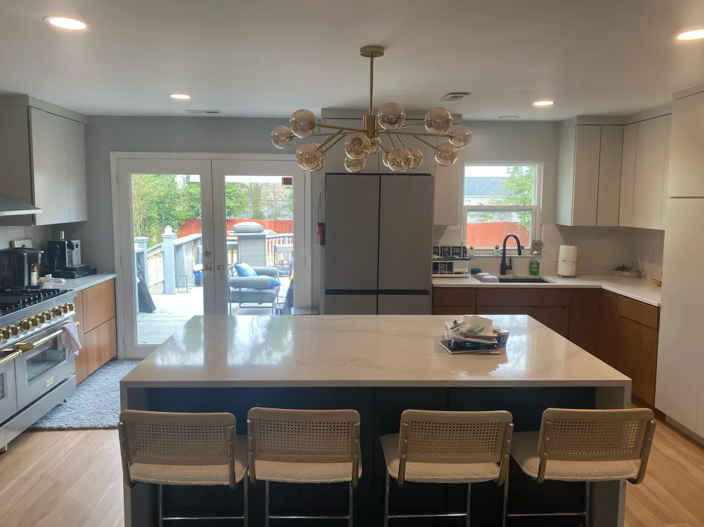 Mid-Century Inspired Kitchen and Bathroom by Remodel Greenville - Photo 2