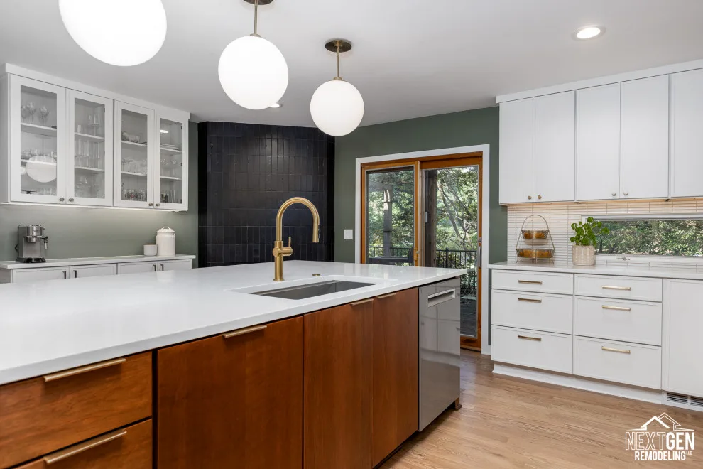 Mid-Century Modern Culinary Space by NextGen Remodeling LLC - Photo 4
