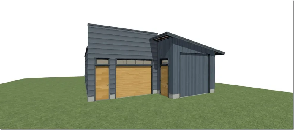 Contemporary Garage Extension in Mid-Century Style by Home Sweet Home Remodeling - Photo 2