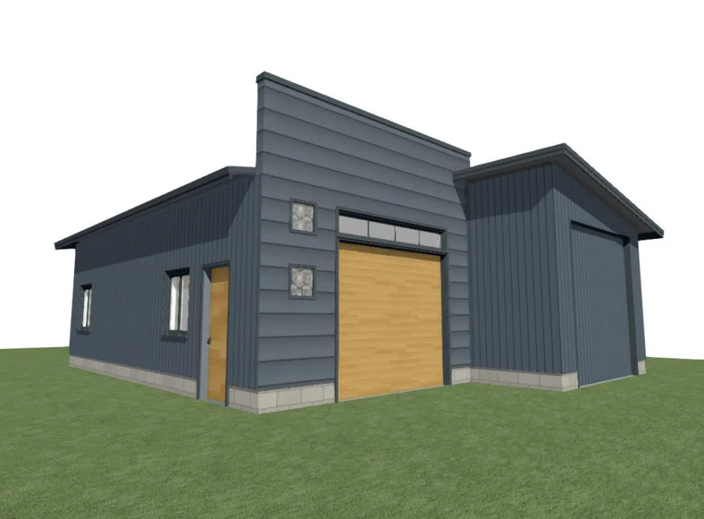 Contemporary Garage Extension in Mid-Century Style by Home Sweet Home Remodeling - Photo 4