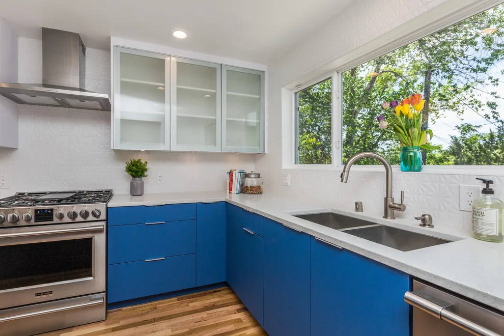 Bright and Airy Midcentury Modern by More Brothers Construction - Photo 13