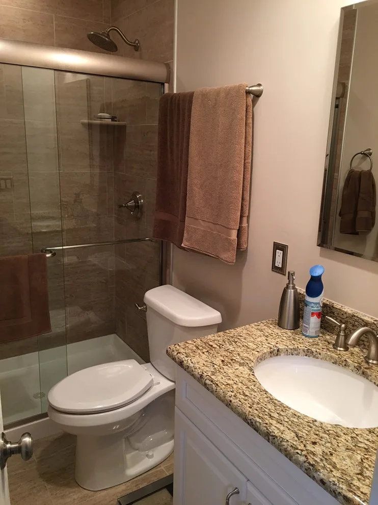 Middletown Bathroom Remodel Featuring Custom Shower by Len's Remodeling And Contracting Services - Photo 2