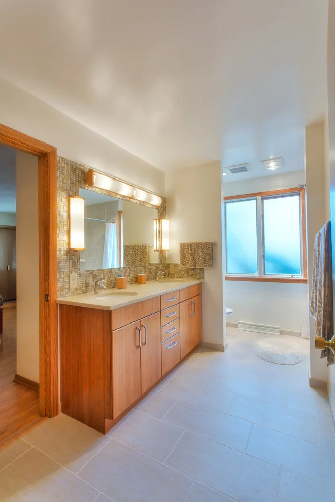 Midvale Heights Radiant Restrooms by Tony Trapp Remodeling LLC - Photo 3