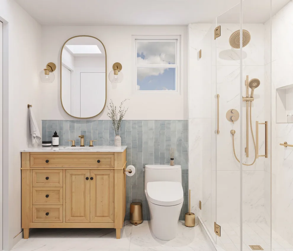 Sleek Bathroom Update by Nailed It Builders - Photo 5