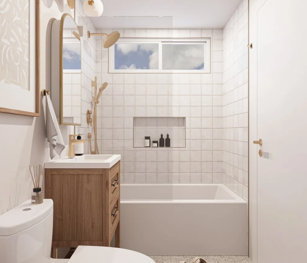 Sleek Bathroom Update by Nailed It Builders - Photo 4