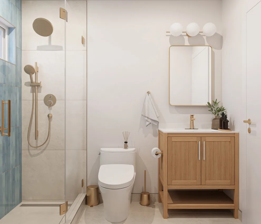 Sleek Bathroom Update by Nailed It Builders - Photo 2