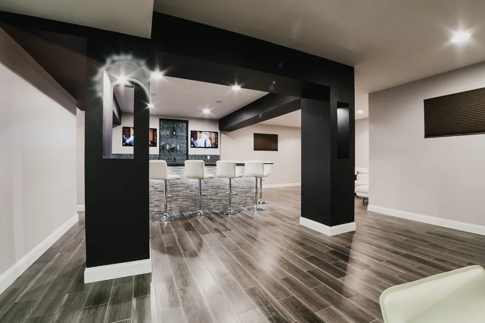 CONTEMPORARY LOWER LEVEL by Prestige Renovations - Photo 5