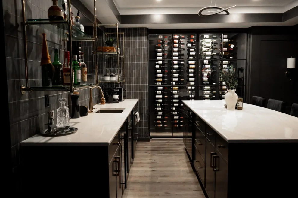 Contemporary Basement in Pepper Pike by Element Design Build Remodel - Photo 10