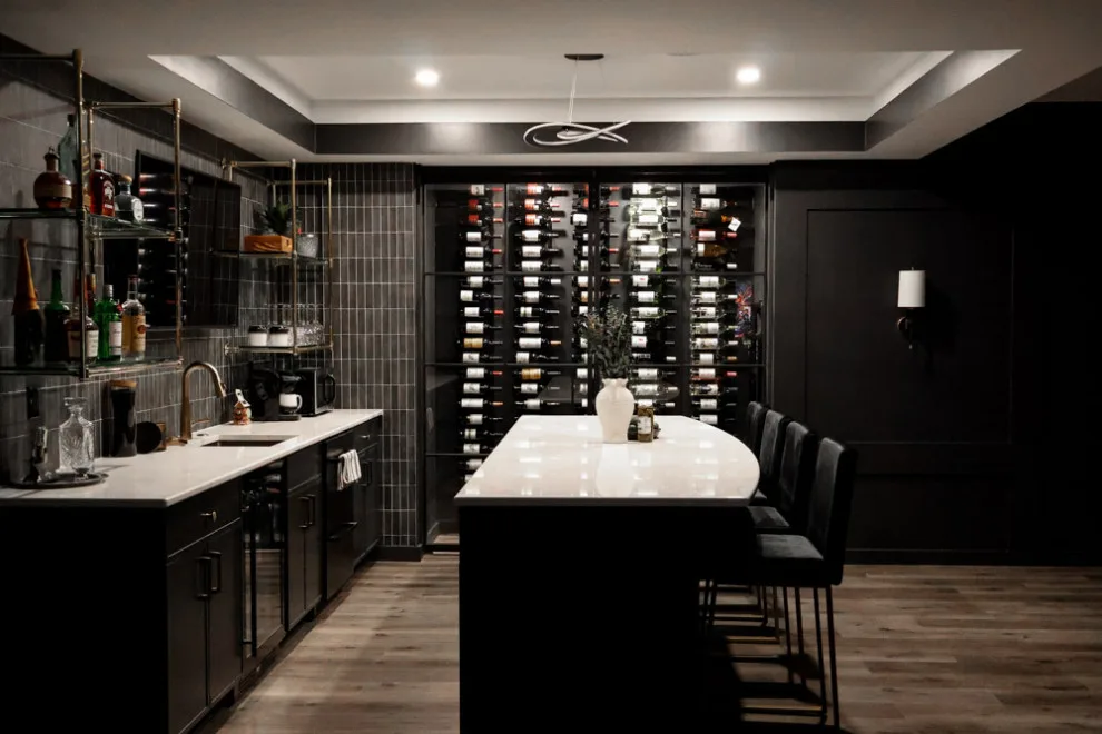 Contemporary Basement in Pepper Pike by Element Design Build Remodel - Photo 5
