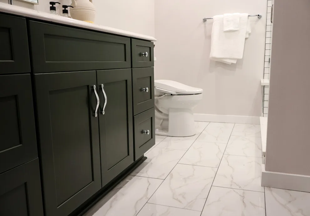 Contemporary Basement in Pepper Pike by Element Design Build Remodel - Photo 17