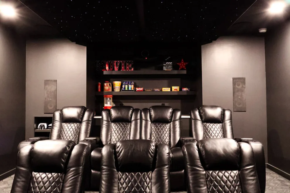 Contemporary Basement in Pepper Pike by Element Design Build Remodel - Photo 12