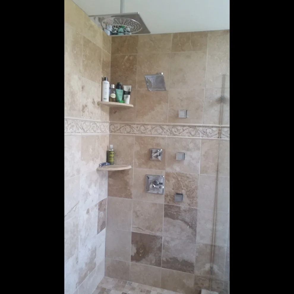 Contemporary Bathroom Renovation by Richmond Remodeling LLC - Photo 3