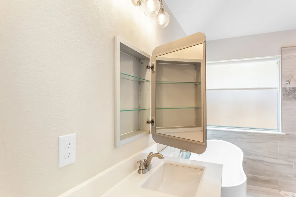 Contemporary Bathroom Renovation by Dallas Bathroom & Kitchen Remodeling - Photo 18
