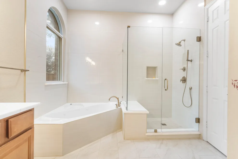 Contemporary Bathroom Renovation by Dallas Bathroom & Kitchen Remodeling - Photo 25