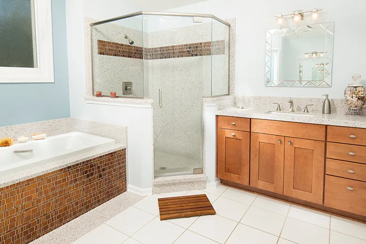 Contemporary Bathroom Renovation in Jacksonville by Granite Transformations Of Jacksonville - Photo 2