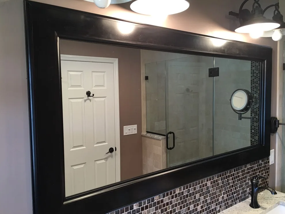 Contemporary Bathroom Featuring Rainfall Shower by Len's Remodeling And Contracting Services - Photo 3