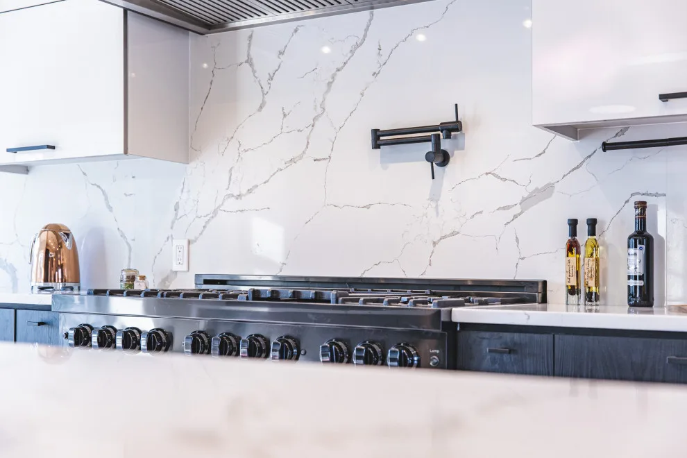 Contemporary Monochrome Kitchen in Fairfax, VA by UCS Kitchen Design - Photo 24