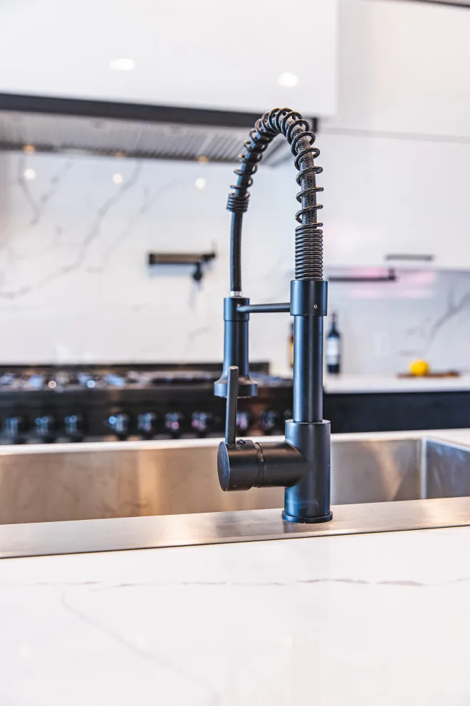 Contemporary Monochrome Kitchen in Fairfax, VA by UCS Kitchen Design - Photo 18