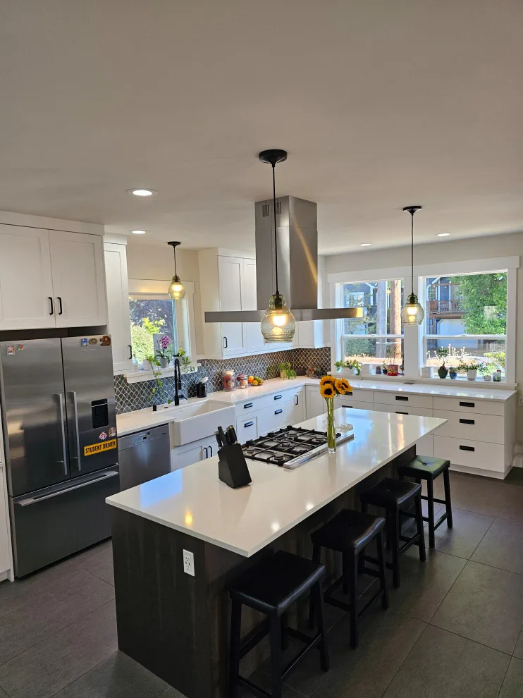 Contemporary Craftsman Kitchen Design by Silver Peak Design Build - Photo 9