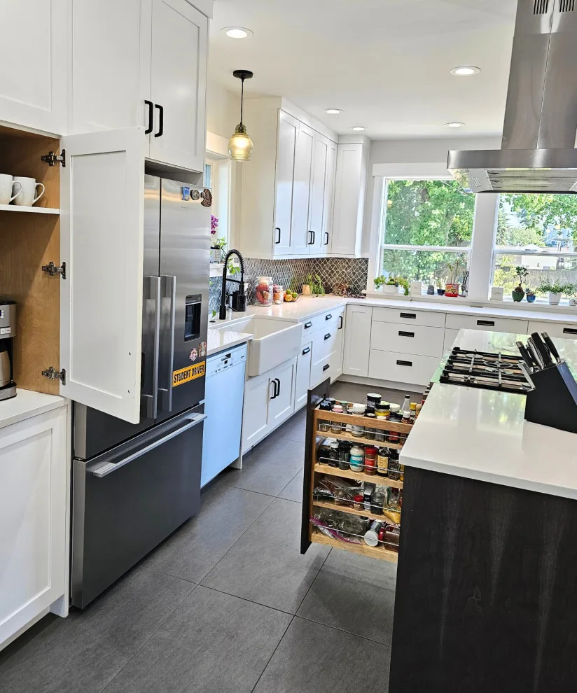 Contemporary Craftsman Kitchen Design by Silver Peak Design Build - Photo 6