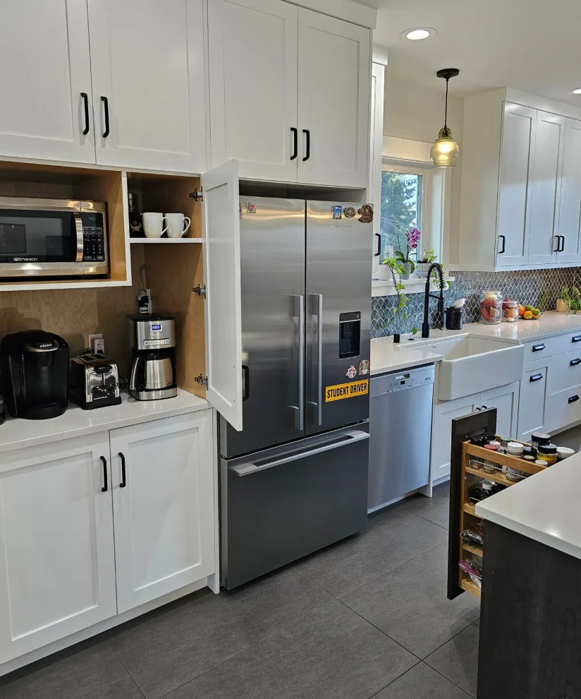 Contemporary Craftsman Kitchen Design by Silver Peak Design Build - Photo 5