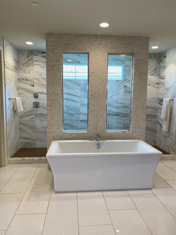 Dual Occupant Shower - Bathroom Renovation by Home Design Construction - Photo 5