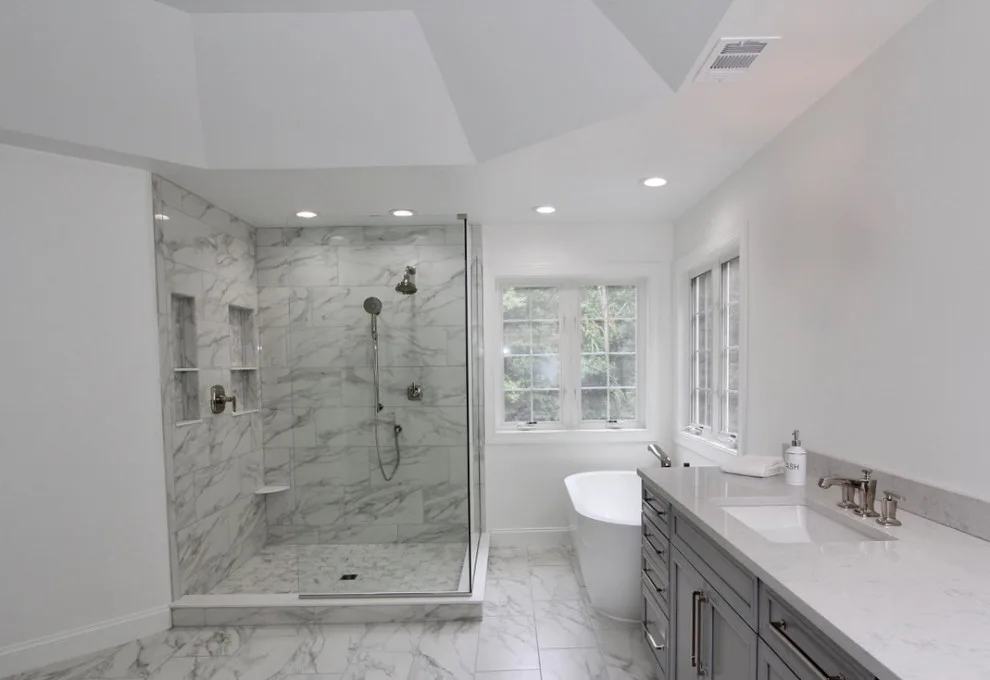 Monkton Stylish Main Bathroom by Taylor Made Custom Contracting Inc. - Photo 5
