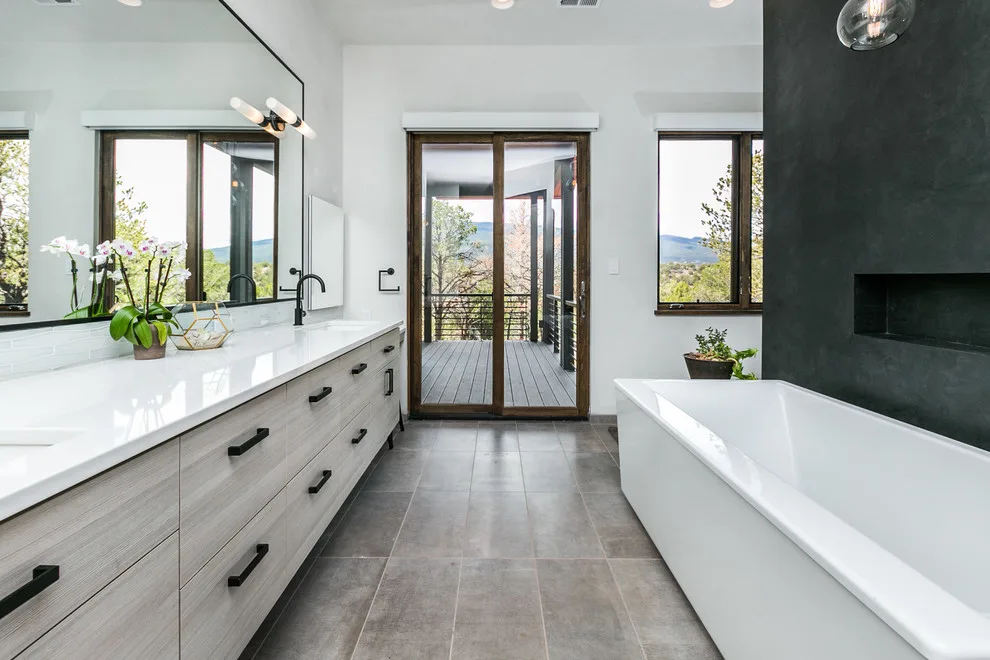 Modern Mountain Residence by More Brothers Construction - Photo 15