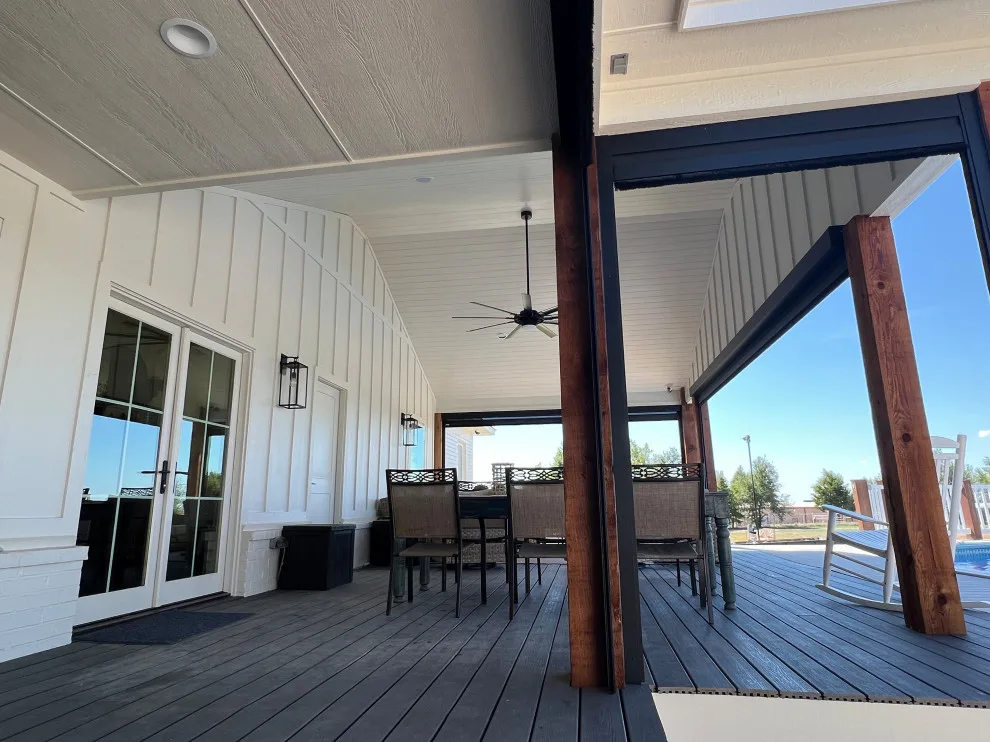 Contemporary Farmhouse Expansion for Mustang by Heritage Renovations - Photo 20