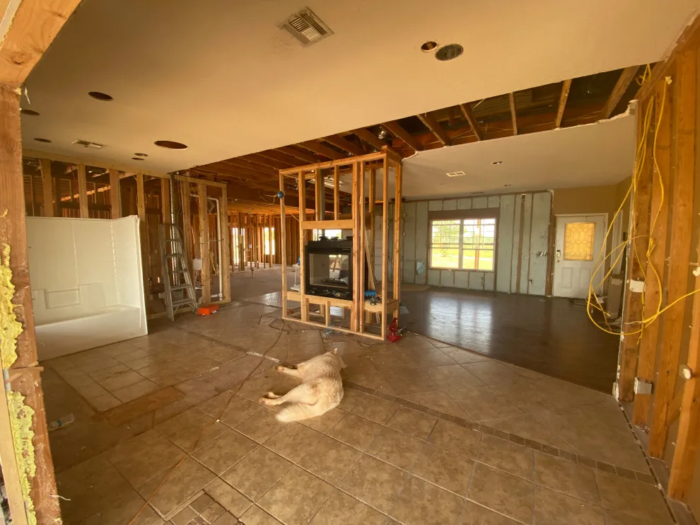 Contemporary Farmhouse Expansion for Mustang by Heritage Renovations - Photo 11
