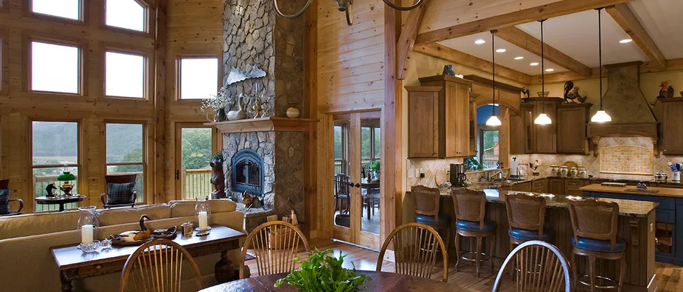 Maggie Valley NC Timberframe by Mason Elliott Designs - Photo 17
