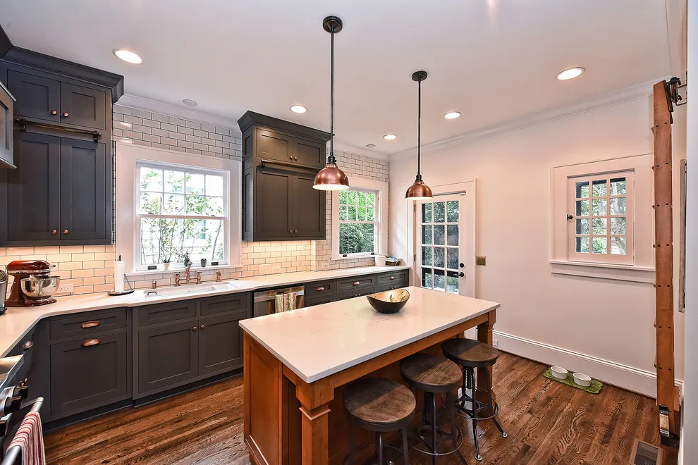 Myers Park Kitchen Renovation by Hopedale Builders, Inc. - Photo 4