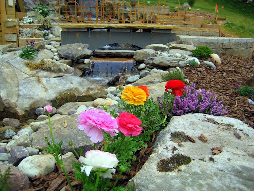 Outside Water Features by Vedic Gardens & Nursery, LLC - Photo 7