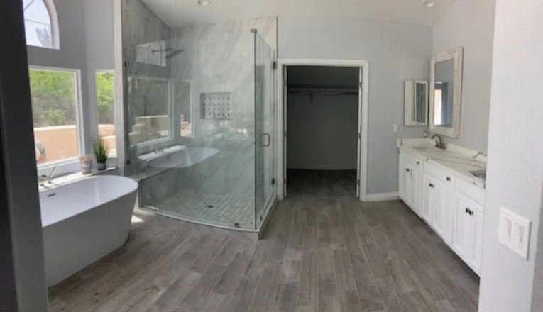 Bathroom Renovation with Natural Lighting by Home Design Construction - Photo 3