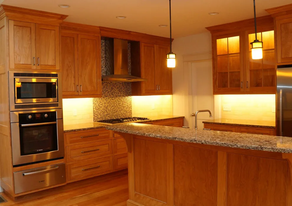 Crimson Birch Kitchen Cabinets by Taylor Made Cabinets, Leominster MA - Photo 6
