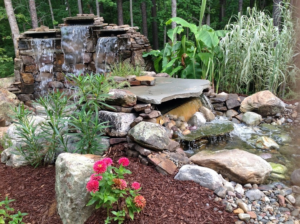 Outside Water Features by Vedic Gardens & Nursery, LLC - Photo 2