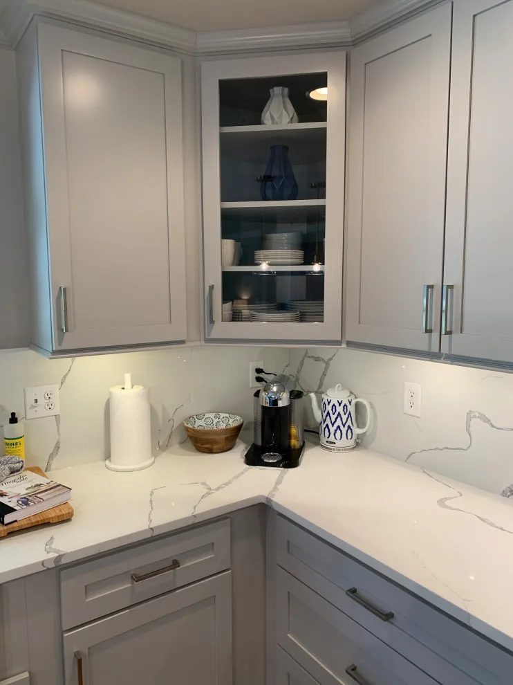 Navy and Gray Kitchen Renovation by AGDesigns - State Of The Art Kitchens & Baths - Photo 12