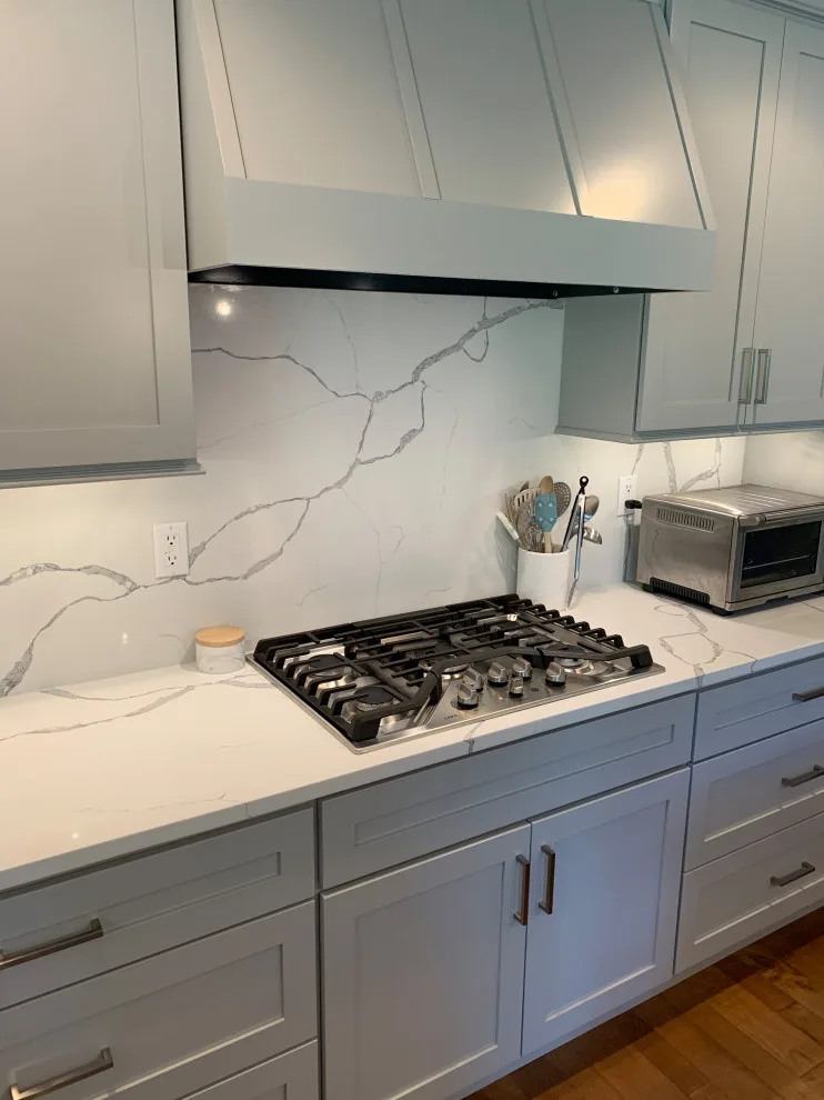 Navy and Gray Kitchen Renovation by AGDesigns - State Of The Art Kitchens & Baths - Photo 5