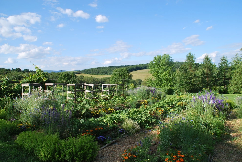 Country Farmhouse Garden by Bethesda Garden Design Llc - Photo 4