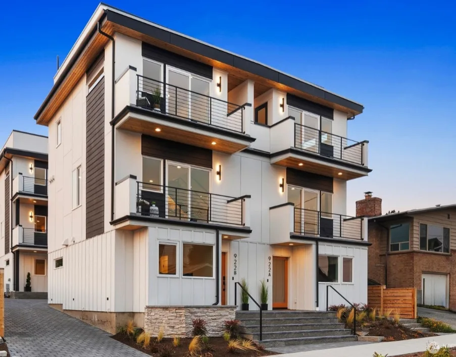 Ballard Contemporary Townhouse by Seattle Custom Contractors - Photo 8