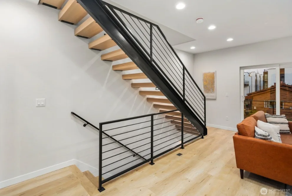 Ballard Contemporary Townhouse by Seattle Custom Contractors - Photo 2