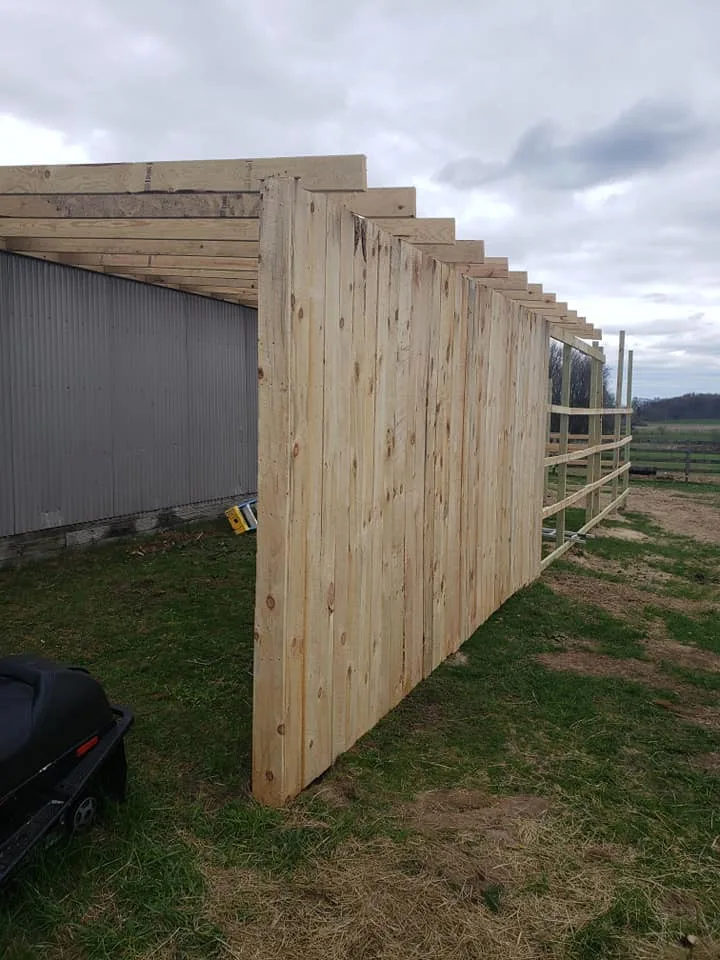 Barn expansion by JC Construction Company, Inc. - Photo 10
