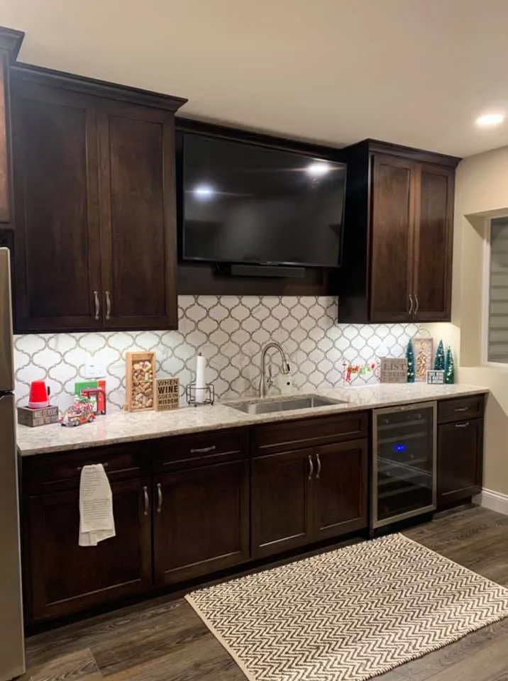 Basement Bar Renovation by Cornerstone Builders Of Terre Haute, Inc. - Photo 5