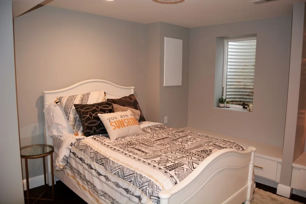 Lower Level Sleeping and Bath Area by Mahn Custom Homes And Renovations - Photo 9