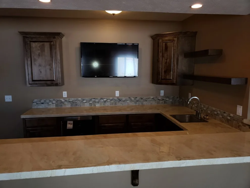 Wet Bar in Finished Basement by Empire Homes And Remodeling Inc. - Photo 4