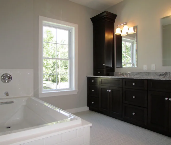 Restrooms by Mahn Custom Homes And Renovations - Photo 2