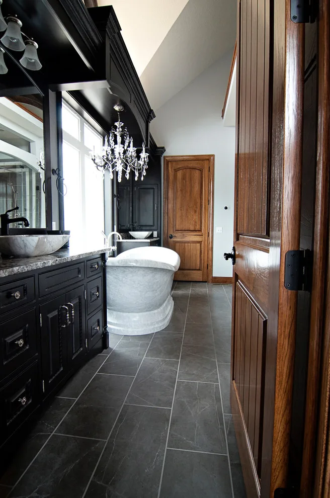 Elegant Tailored Bathrooms by Cornerstone Builders Of Terre Haute, Inc. - Photo 21